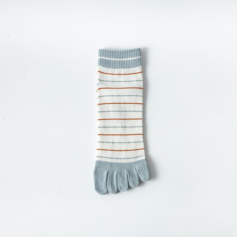 

Женские короткие носки с пятью пальцами, хлопковые носки, устойчивые к запаху, от грибка стопы, впитывающие пот, летние дышащие, тонкие и милые носки до середины икры 1 pair