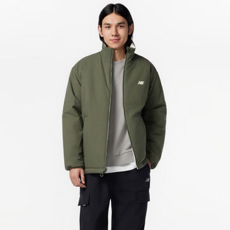 New Balance Puffer Jacket Men's Green AMJ33373-DON