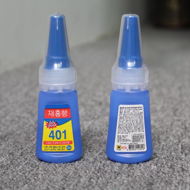 401 Super Liquid Glue Multipurpose Adhesive Home DIY Crafts Jewelry Rhinestone Repair Phone Glass Screen  Nail Beauty Gel Tool
