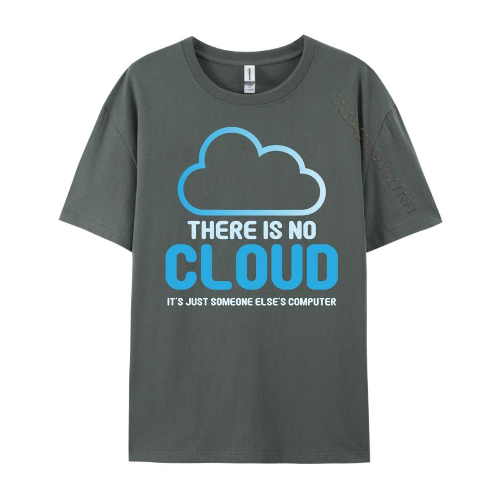There Is No Cloud It Just Someone Else Computer Black T Shirt Camisas De Hombre