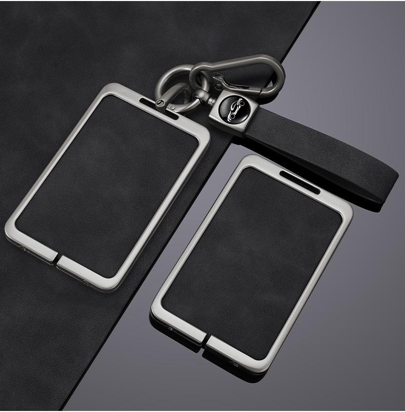 2023-24 Honda Integra/Civic/ZRV Card Key Case - Metal Shell with Buckle for Men & Women