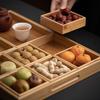 Ju Lang Holz geteiltes Serviertablett Set