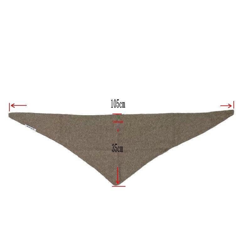 Britische Nischenmarke Damen Wollstrickschal: Vielseitiges und warmes Dreieckstuch