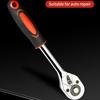 1/4 3/8 Inch Ratchet Wrench 24 Tooth Drive Ratchet Socket Wrench Tool Multi-funtion DIY Hand Tool Ratchet Handle Wrench