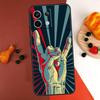 Rock Roll Skull Case For Xiaomi Redmi Note 14 13 Pro 9 10 11 12 Pro 10S 11S 12S Redmi 13C 10C 12C 14C Coque