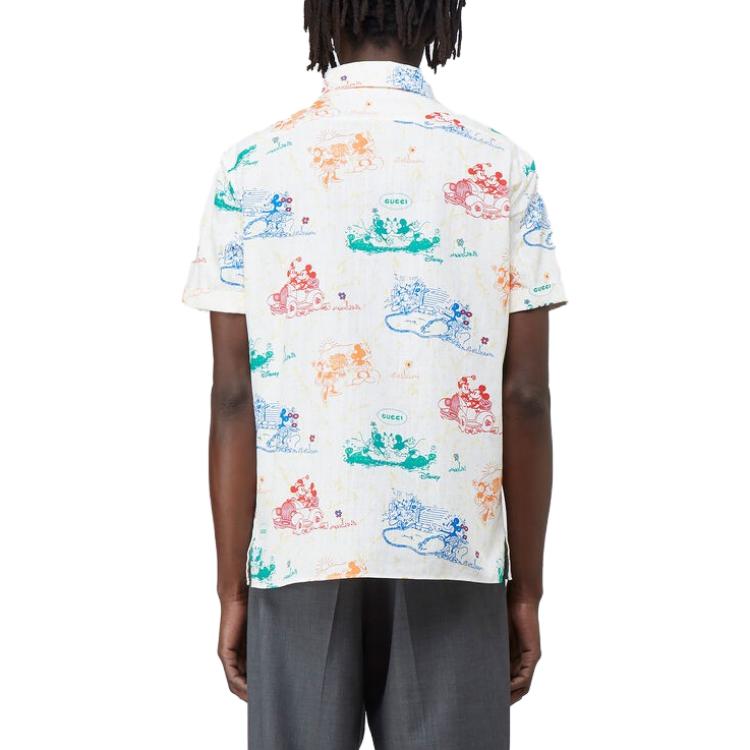 Gucci Pre Owned 2010s X Disney Cotton Shirt 596906-ZADGQ-9701