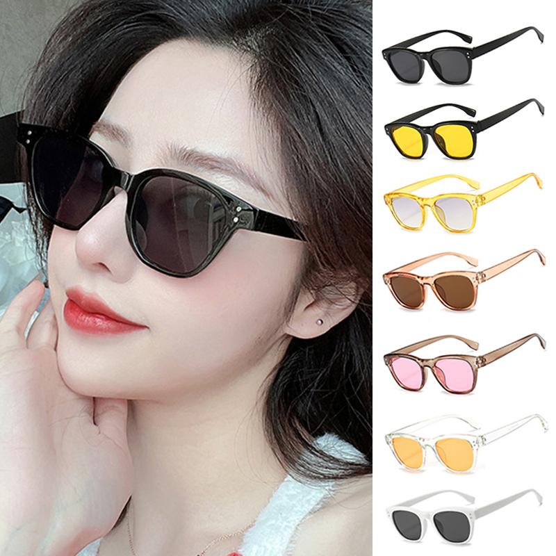 Exquisite Trend Square Sun Glasses Women Men Simple Colorful Luxury Sunglasses Climbing Driving Female Male Eyeglasses