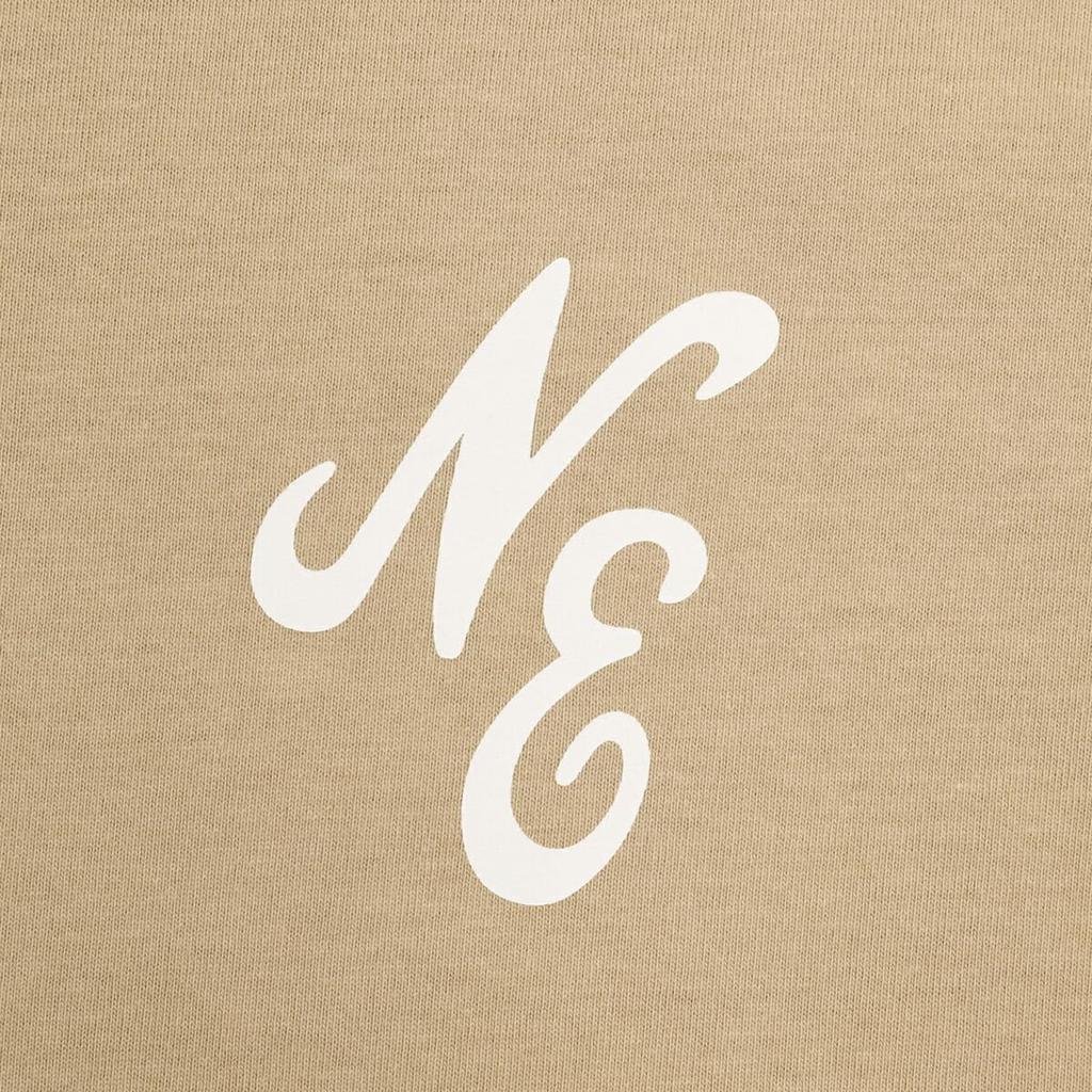 New Era Classic NE Short Sleeve Exclusive To Oversized Cotton Size Size T-Shirt, Camel, ONSPOTZ, Tee, L, S/S