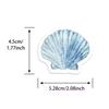 53pcs Blue Ocean Seashell Marine Life Stickers Aesthetic Watercolor Starfish Coral Whale Decals Laptop Journal Scrapbook Sticker