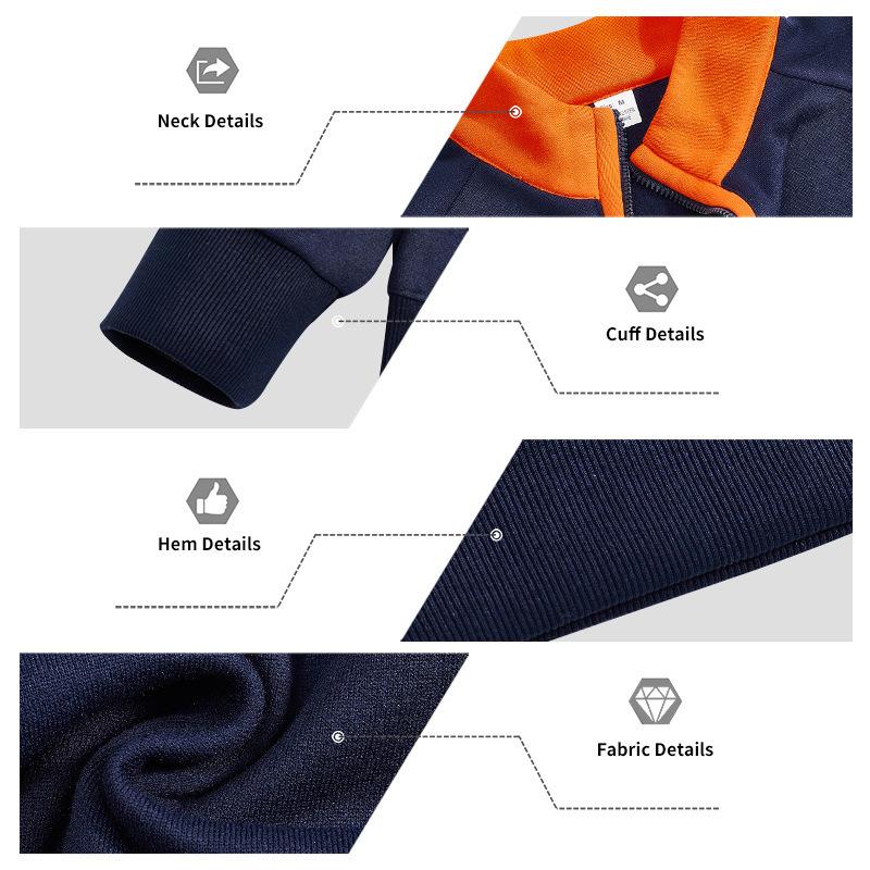 Men's Outdoor Workwear-Inspired Casual Commuter Set: Oversized Hoodie and Trousers