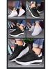 2023 Plus Size Women's Leather Sneakers: Autumn/Winter Thick-Soled Casual Rocking Platform Shoes
