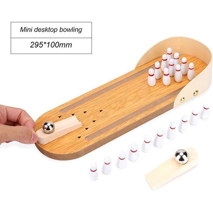 Jeu de quilles - ZGEER - Ensemble de Jouets de Bowling - Intérieur - Multicolore - Plastique