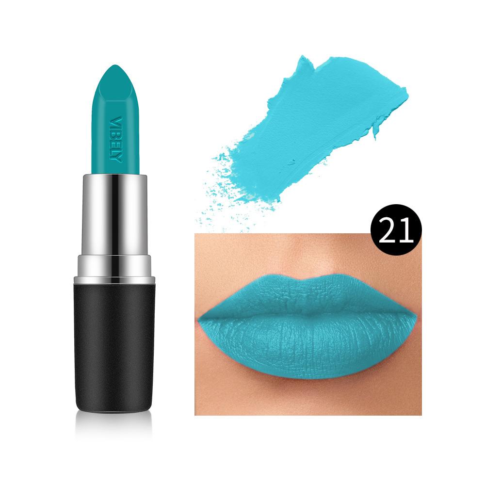 VIBELY Clarinet Matte Bullet Matte Waterproof Non-stick Cup Lipstick