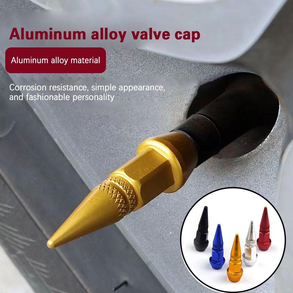

Pointed Cap Alloy Metal Cover Auto Accessories Car Tire Wheel Styling Bicycle Motorcycle Motorcycle Tire G3d1