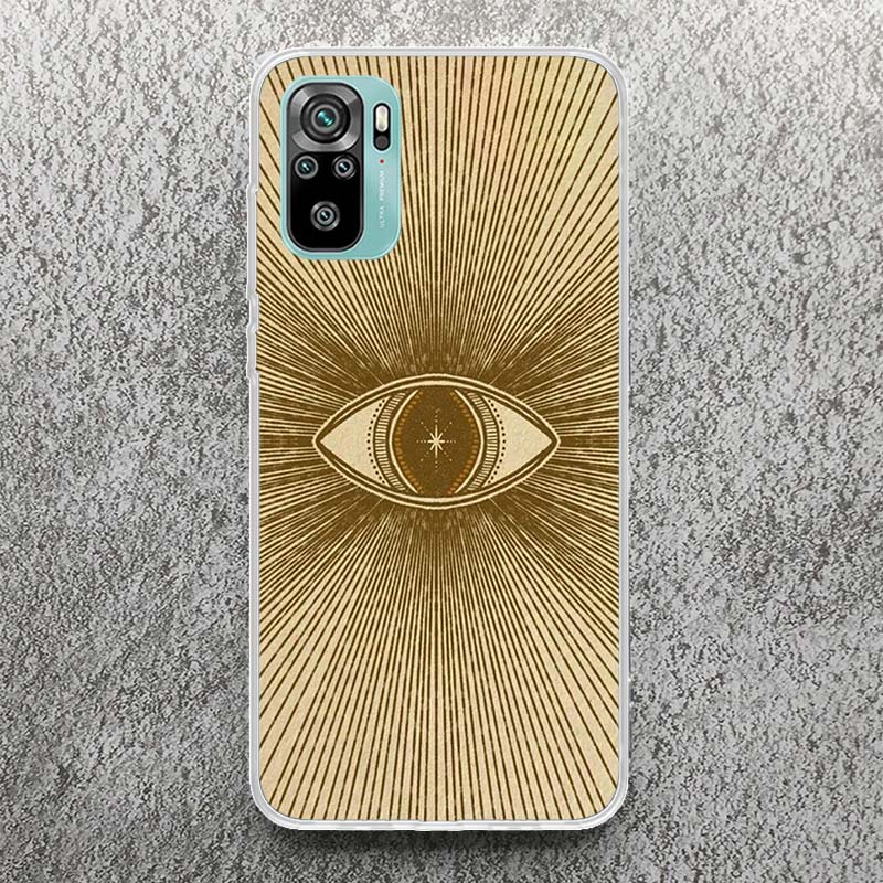 Sacred Eye of Horus Egypt Fresco Print Soft Case for Xiaomi Redmi Note 14 13 14S 12S 11S Phone Shell 10 Pro Plus 11E 11T 12 11 1