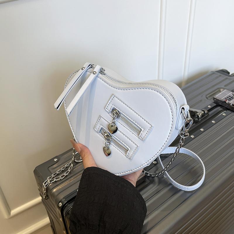 Small Bag Women's Spring and Summer New High-end Sense Versatile Love Fashion Chain Messenger Box Bag