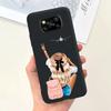 Pro Xiaomi Poco X3 Pro Pouzdro Poco X3 NFC Kryt Květina Roztomilý Kočka Malba Nárazník Skořápka Na PocoX3 X3Pro x3nfc Měkký Luxusní Silikon