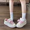 Sweetheart powder student original color matching niche bread shoes women's autumn new versatile casual sports board shoes tide