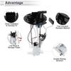 X Autohaux Electric Fuel Pump Assembly for Ford for Ranger for Mazda B3000 B4000 2004 2005 2006 2.3L 3.0L 4.0L No.6L5Z9H307CA
