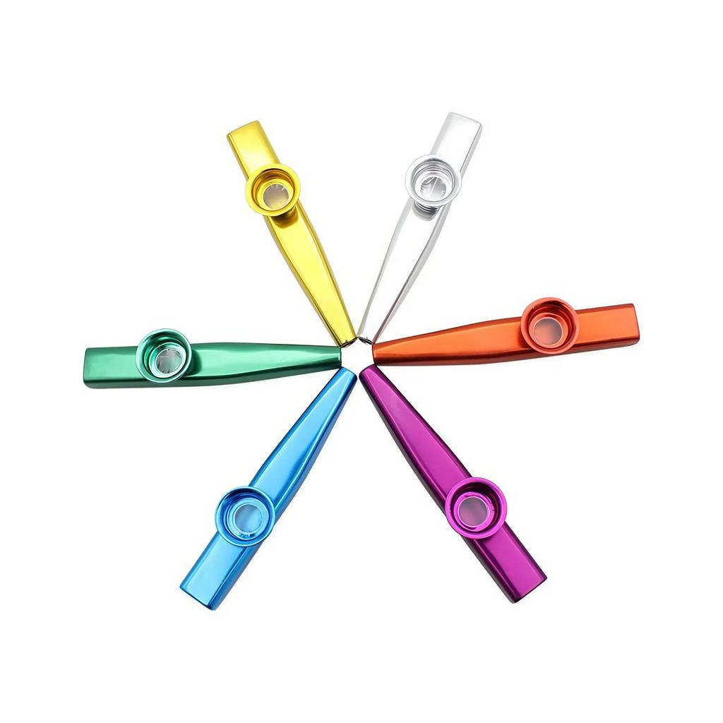 Professional Kazoo for Beginners Easy To Learn Musical Instrument for Guitar Ukulele Music Playing Brass Kazoo