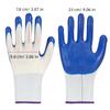 1 Pair Rubber Dip Glue Rubber Skin Work Gloves Thin Latex Non-Slip Wear-Resistant Thickened Thin Gloves Labor Protection Gloves