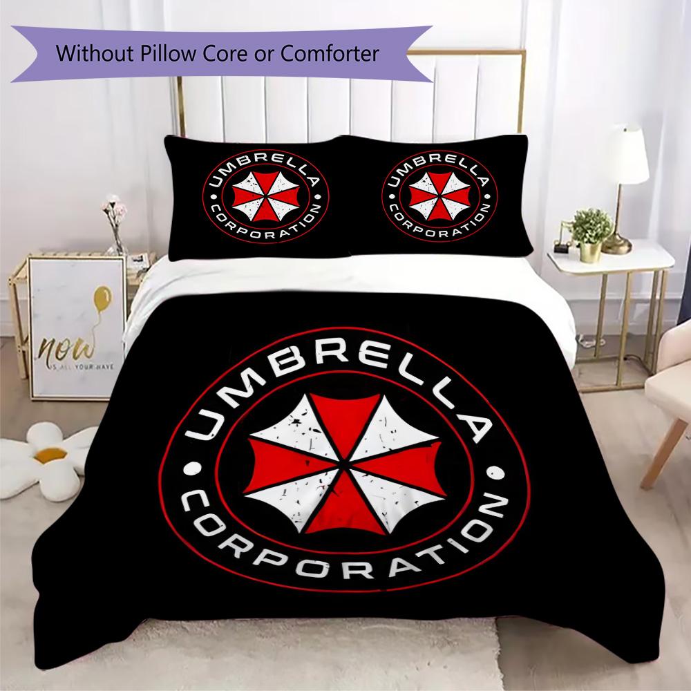 The sci-fi game Resident Evil Umbrella Corporation offers soft and comfortable bedding covers and pillowcases for home use (without core) K6