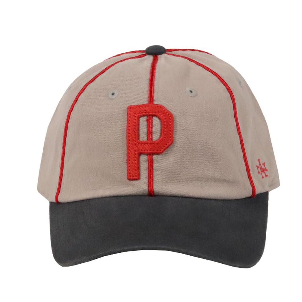 [American Needle] Cap Portland Beavers PCL Logo Hat Men's Women's Minor League Low Cap Unisex Pebble X Dark Navy