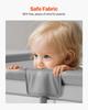 Baby Playpen, 2000 x 1785mm Extra Large Playpen for Babies Toddlers, Indoor/Outdoor Baby Fence Play Yard, No-Gap Safety Activity Center with 50 Ocean