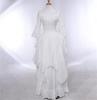 Retro Gothic Lace Flare Sleeve Cosplay Ball Gown Dress
