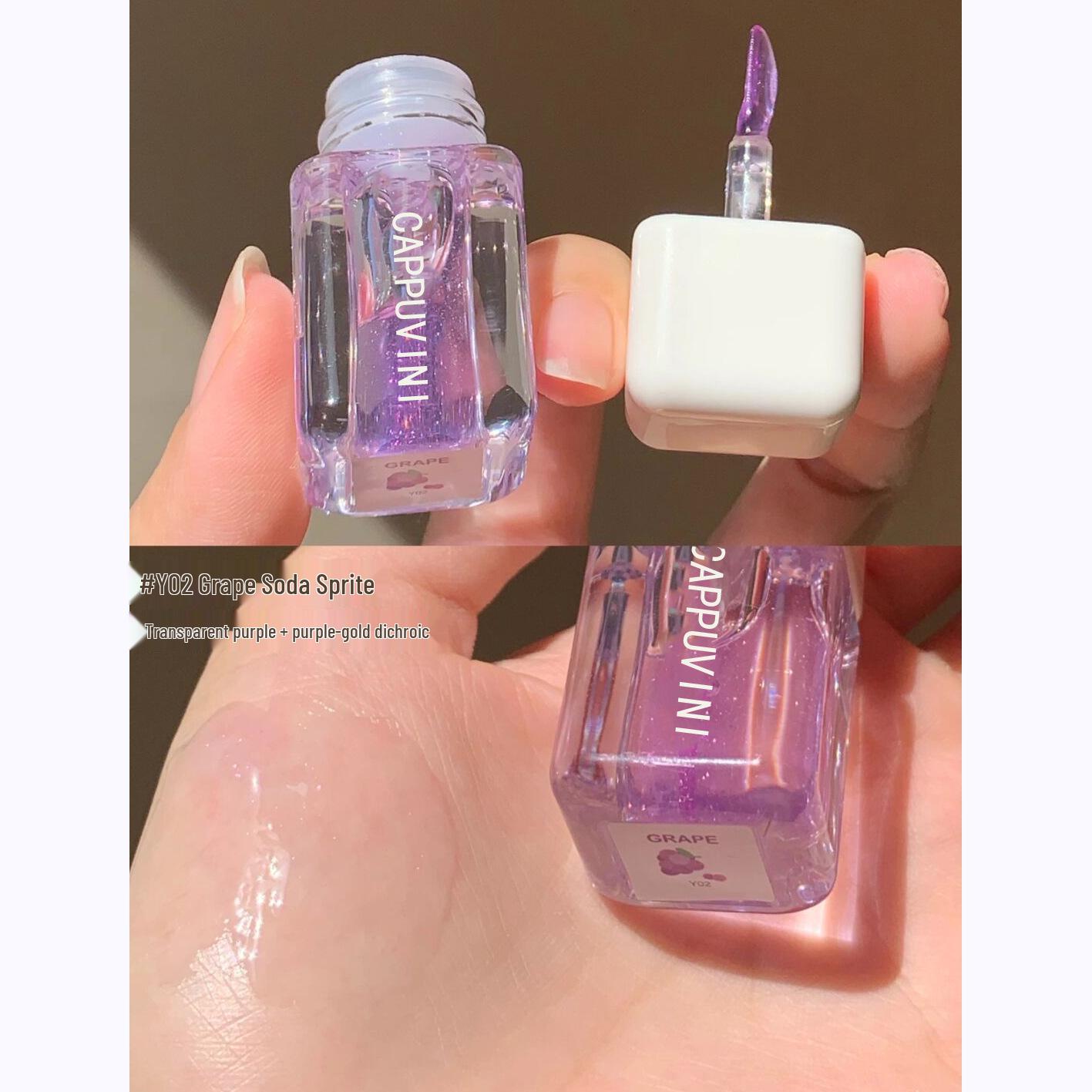 

Transparent Lip Gloss: Moisturizing and Nourishing Lip Oil for Plump, Glassy Lips with Mirror Shine