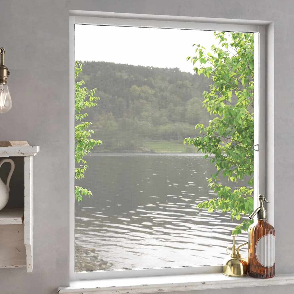 Window Insect Screen White 80 X 100 Cm