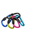 Locking D-Shaped Aluminum Alloy Quickdraw Hook for Backpack or Water Bottle
