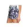 Nike Logo Embroidered Tie-Dye Printed Sports Shorts Women Shorts Black DV7923-015
