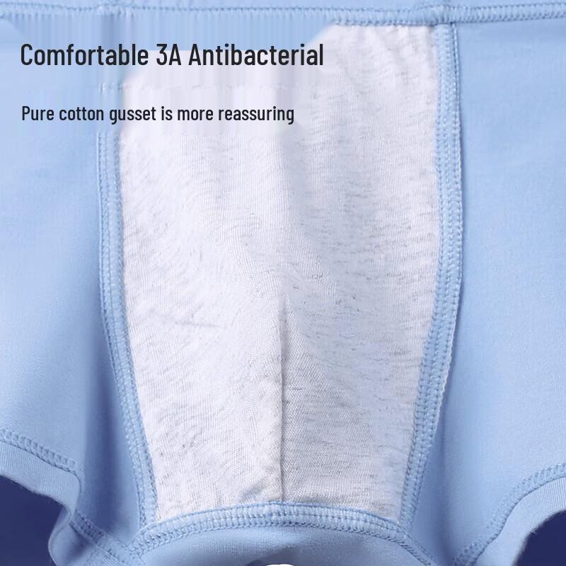 Langsha Boys' Modal Cotton Breathable Boxer Briefs (Multi-Pack)