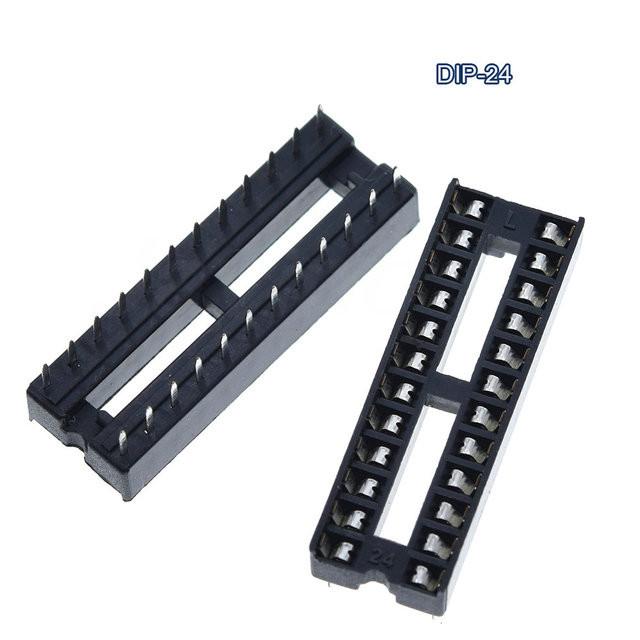 10PCS IC Sockets DIP6 DIP8 DIP14 DIP16 DIP18 DIP20 DIP28 DIP40 Pins Connector DIP Socket 6 8 14 16 18 20 24 28 40 Pin