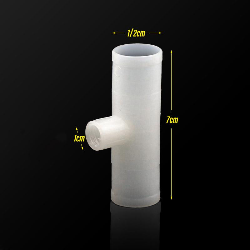 

6-30pcs Automatic Chicken Drinker Tee Connectors 20/25mm Plastic Bird Drinker PVC Tee Fittings for Chicken Water Drinker Cups 6pcs