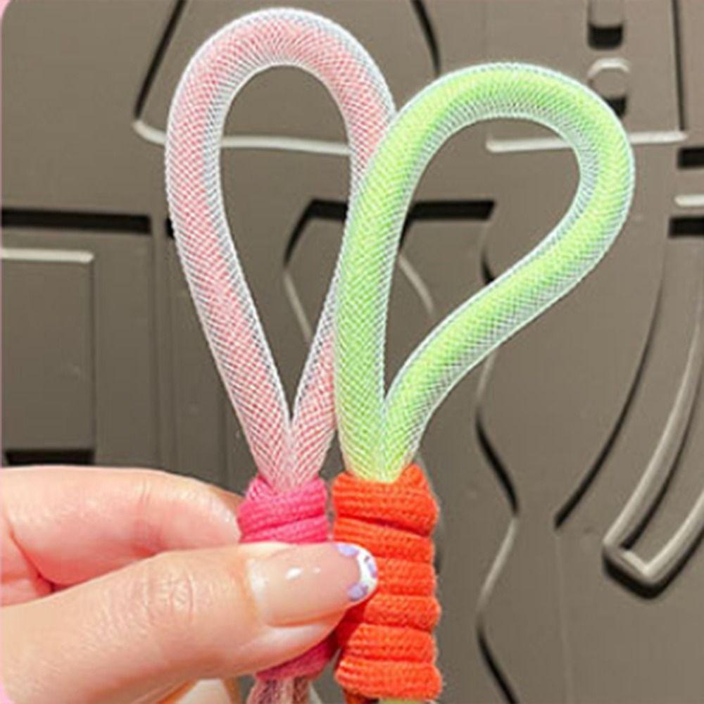 Cartoon Fruit Panda Keychain Creative Bag Pendant New Car Keyring Small Gift