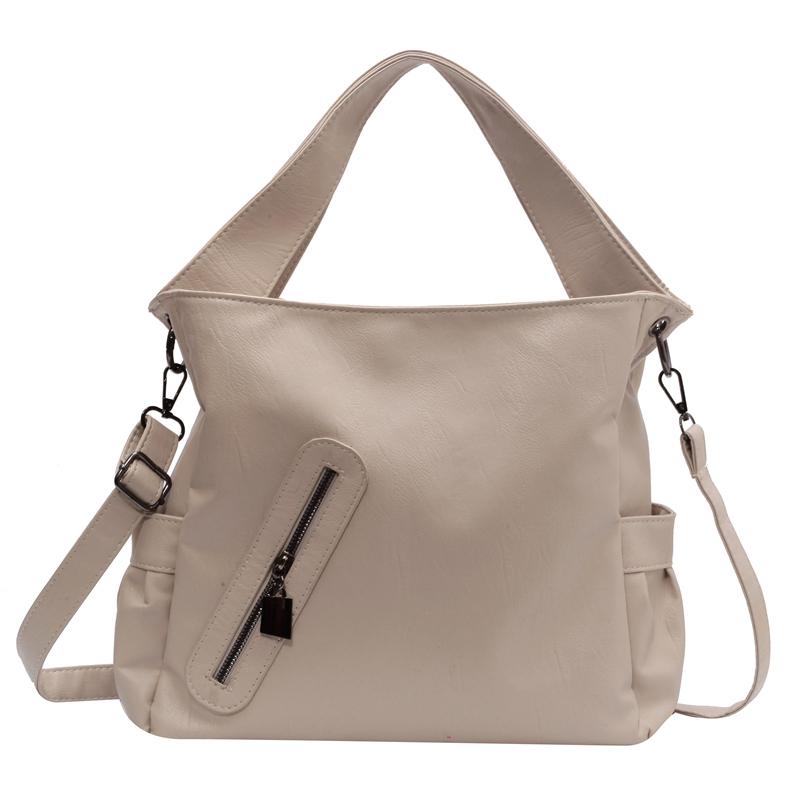 Retro Women's PU Leather Handbag Large Capacity Shoulder Bags Ladies Soft Leather Crossbody Bags for Daily Commute Work Shopping and Weekend Outings