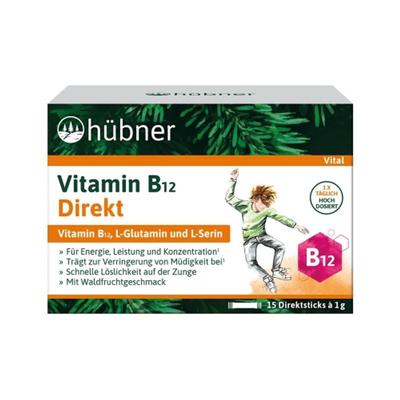 Hübner Vitamin B12 Energie-Sticks, 15 Sticks