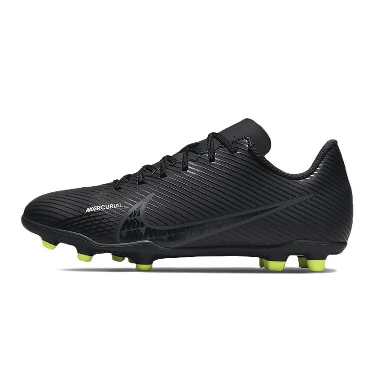Nike Mercurial Vapor 15 Club FG MG GS Shadow Pack Kids Sneakers Black Summit-White Volt DJ5958-001