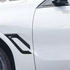 Car Side Fender Sticker Shark Gill Air Flow Wing Vent Trim For BMW X6 G06 -2024 Accessories