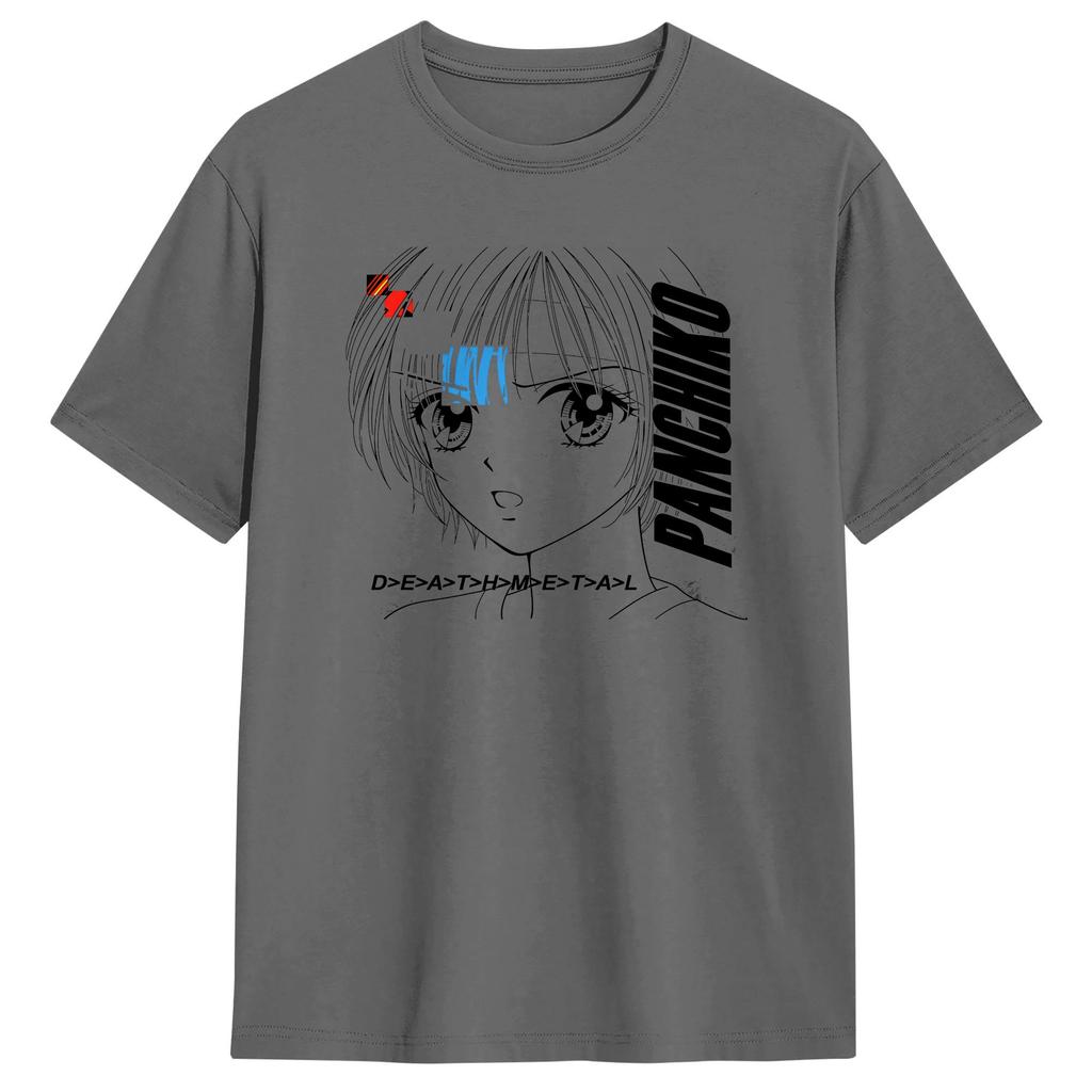 PANCHIKO DEATH METAL TShirt Summer  Hip Hop TShirts Cotton O Neck Plus Size Top Tees Short Sleeve Vintage Tshirt