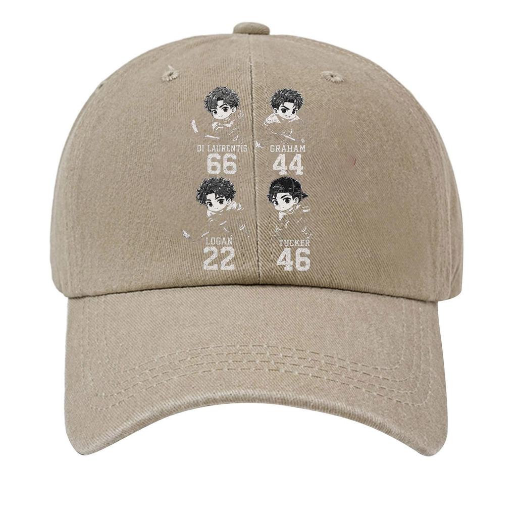 Washed Cotton Baseball Cap Vintage Soft Top Denim Hat Distressed Look Adjustable Back Strap Casual Style