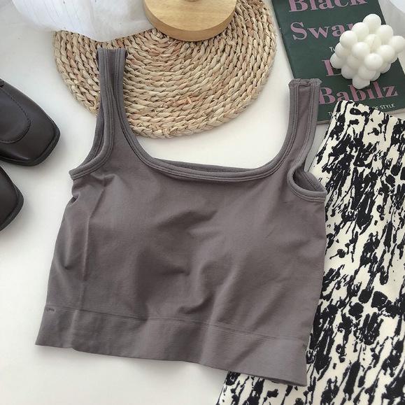 Spicy Girl Podprsenka Braletka s pevnými ramínky, polstrovaná, racerback - Krásná záda, bandeau dámský vrchní díl spodního prádla