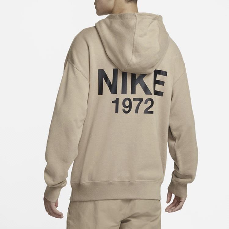 Nike Logo Hoodie 'Khaki' Men's FQ7269-247