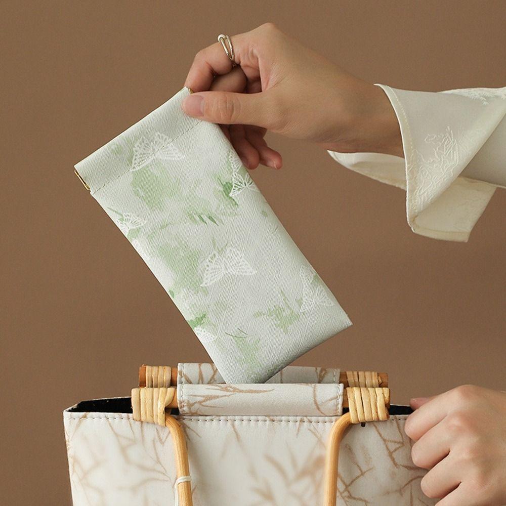 Printed Glasses Storage Bag Sunglasses Pouch Sunglasses Eyeglass Bag PU Leather Glasses Bag  Female