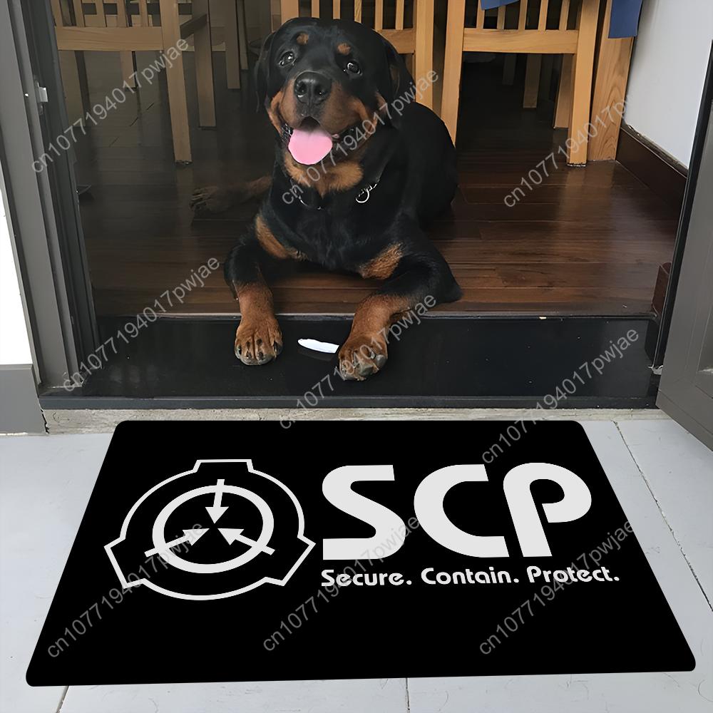 Tappetino da cucina S-SCP Foundation Stile Nordico Tappetino per porta Camera da letto Soggiorno Tappetino per porta Casa Balcone Tappetino antiscivolo Tappeto