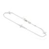 Les Trésors De Lily [I9800] - Silver Bracelet 'Cross' Silver White (rhodium-plated) - 12x8 Mm