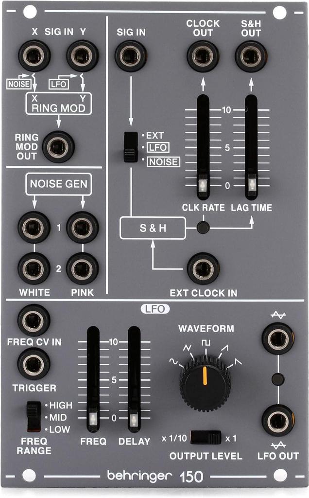 BehRinger Analoger Synthesizer Modulares Eurorack Modul Analoger Ringmodulator Rauschen