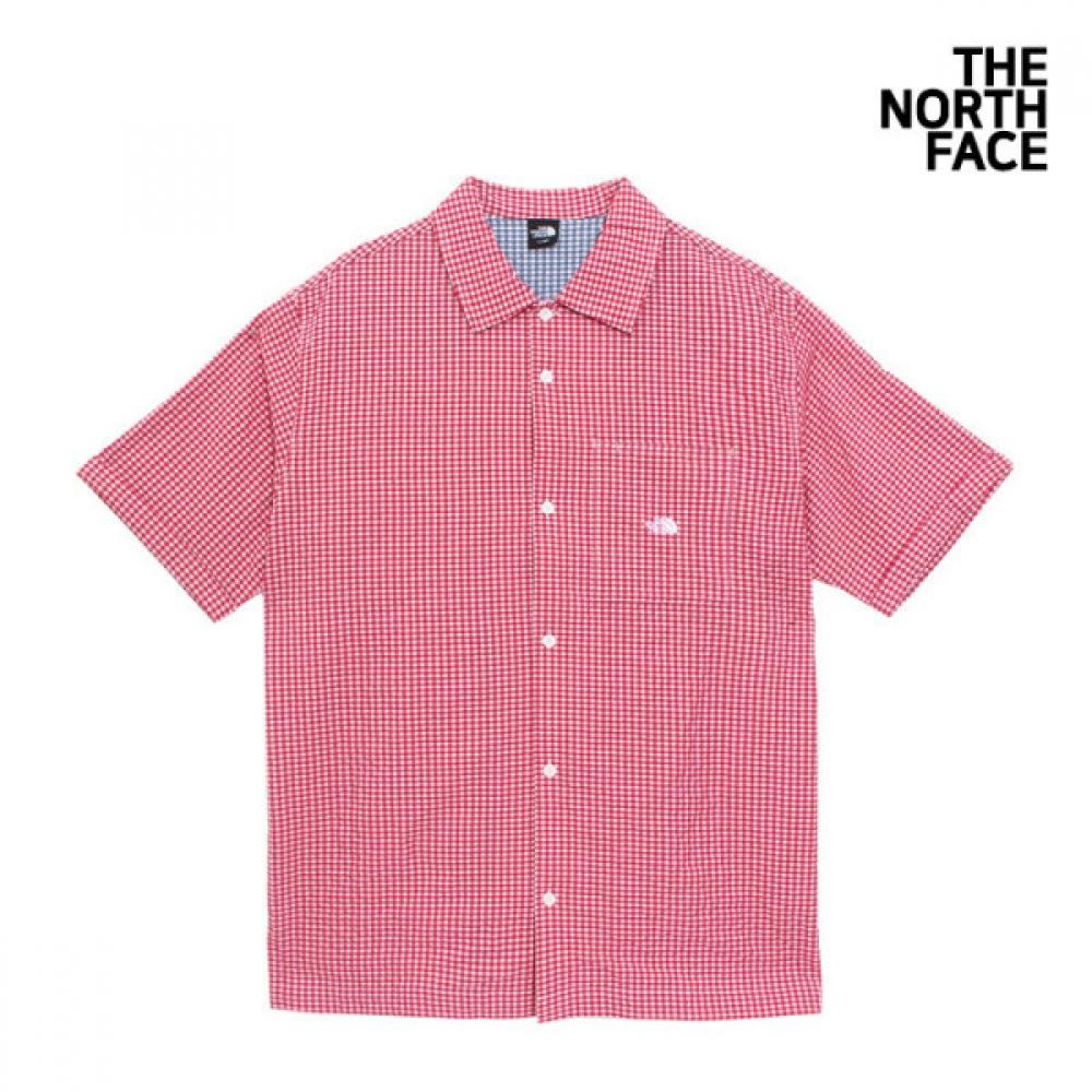 

The North Face Men S Traveller Check Short Sleeve Shirt 110(XXL)